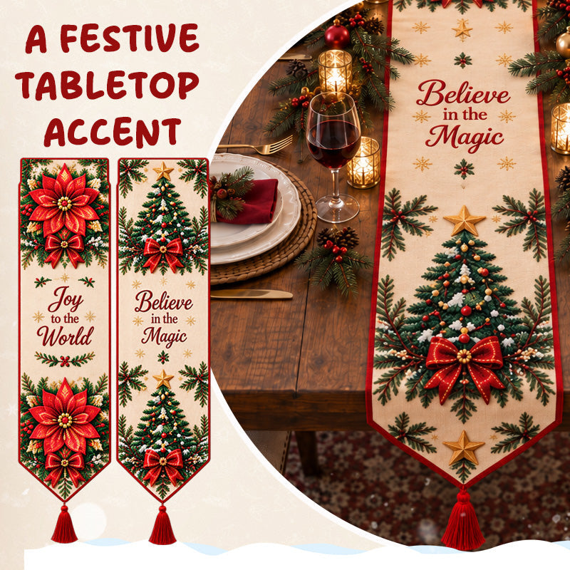 DIY Diamond Painting Christmas Table Runner Kit – 6 Designs