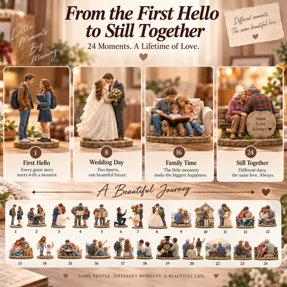 24 Moments of a Lifetime – A Love Story Told in Collectible Keepsakes