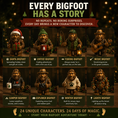 🦶24 Days Of Bigfoot Magic 🎄 A Christmas Countdown Filled With Legendary Surprises