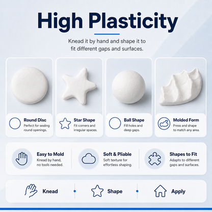 New-Multi-Purpose Wall & Pipe Sealing Clay