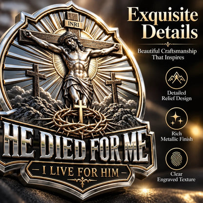 ✝️Christian Faith Car Emblem Collection — Cross, Resurrection & Hope
