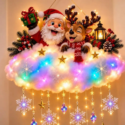 Festive Light-Up Angel – 'Christmas Blessing' Angel Glow Decoration