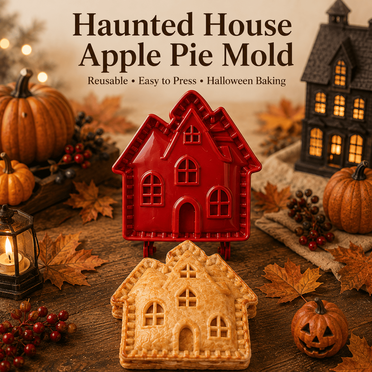 🎃 8-Piece Halloween Mini Hand Pie Mold Set✈️ Buy 2+ Get Free Shipping