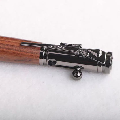 🖊Handcrafted by Jake Wilson🖊 Bolt Action Wooden Bullet Pen | Crafted From Real Wood & Bullet Casing
