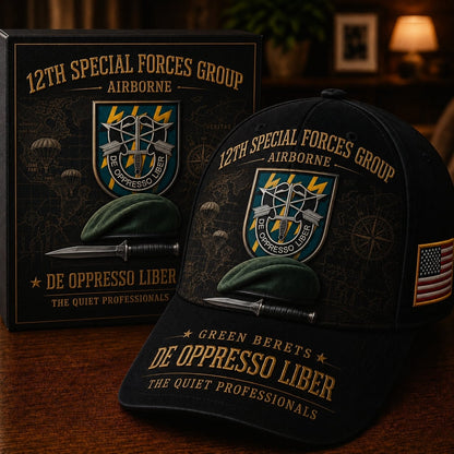 🗡️U.S. Army Special Forces “De Oppresso Liber” Tribute Cap