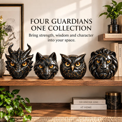 🔥Luxury Guardian Animal Stone Sculpture- ✨Elegant Home Décor & Gift-Ready Art Piece