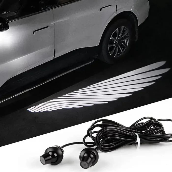 LED Light Car Angel Wings