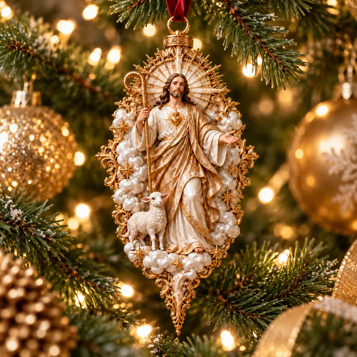 ⏳ Last Day 49% OFF – ✝️ Sacred Christmas Ornament Collection | 9 Faith-Inspired Designs with Sculptural Detail for Trees & Meaningful Gifts 🎄