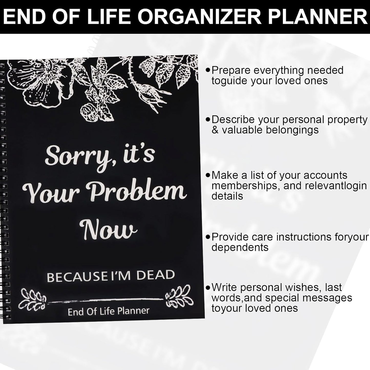 🎉Last Day Promotion!🎁End of Life Planner
