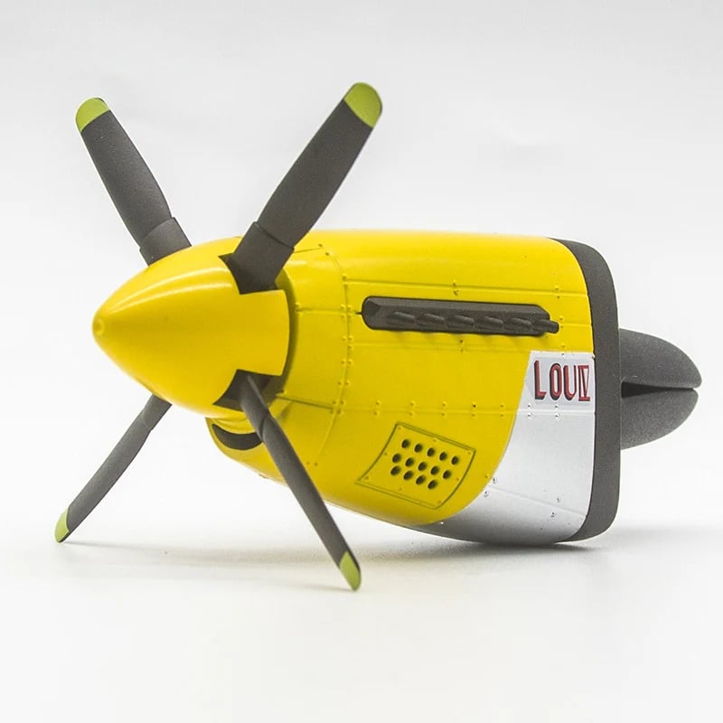 Plane Car Air Freshener | Vintage Fighter Jet Vent Clip for Men