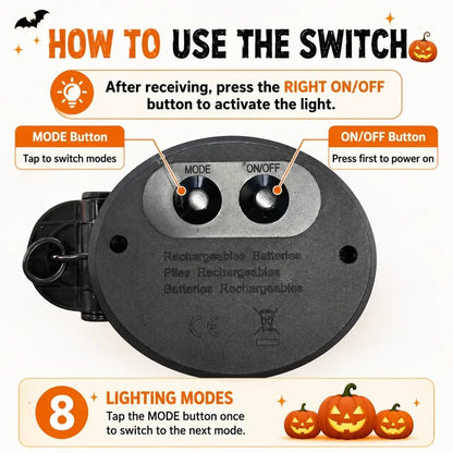 🎃✨ Pumpkin Solar Stake Lights – Halloween Outdoor Yard Decor