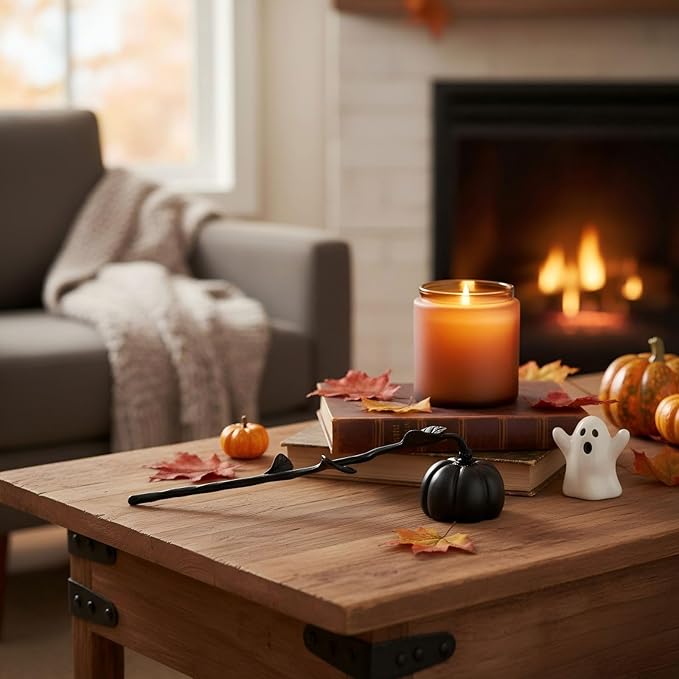 Pumpkin Candle Snuffer Extinguisher