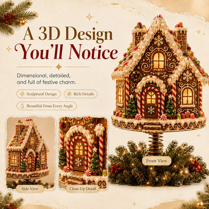 Lighted Christmas Tree Topper Collection – 7 Festive Character Designs
