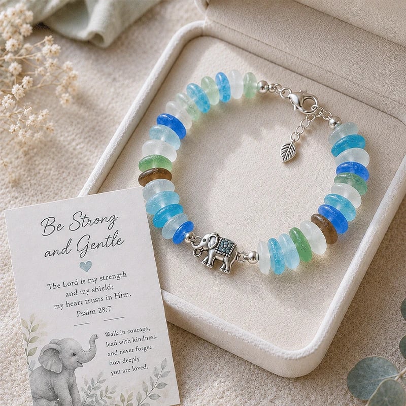 🔥HOT SALE 49% OFF🌊Sea Glass Blessing Bracelet