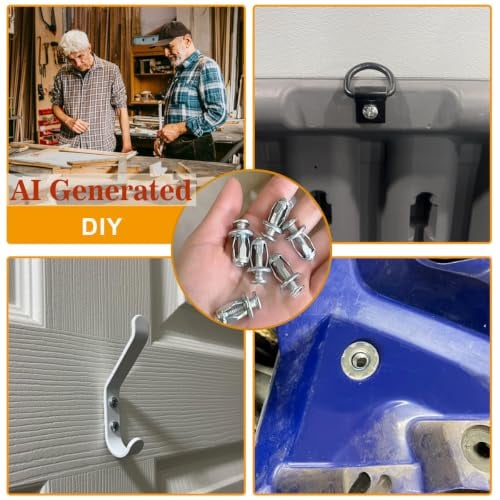 Hollow Wall Anchors & Molly Bolt Set
