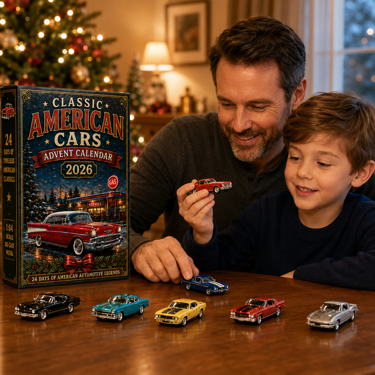 🚜🚗🎄 2026 Vehicle Advent Calendar Collection – 24 Days of Classic Machines, Trucks & Military Legends 🎁✨