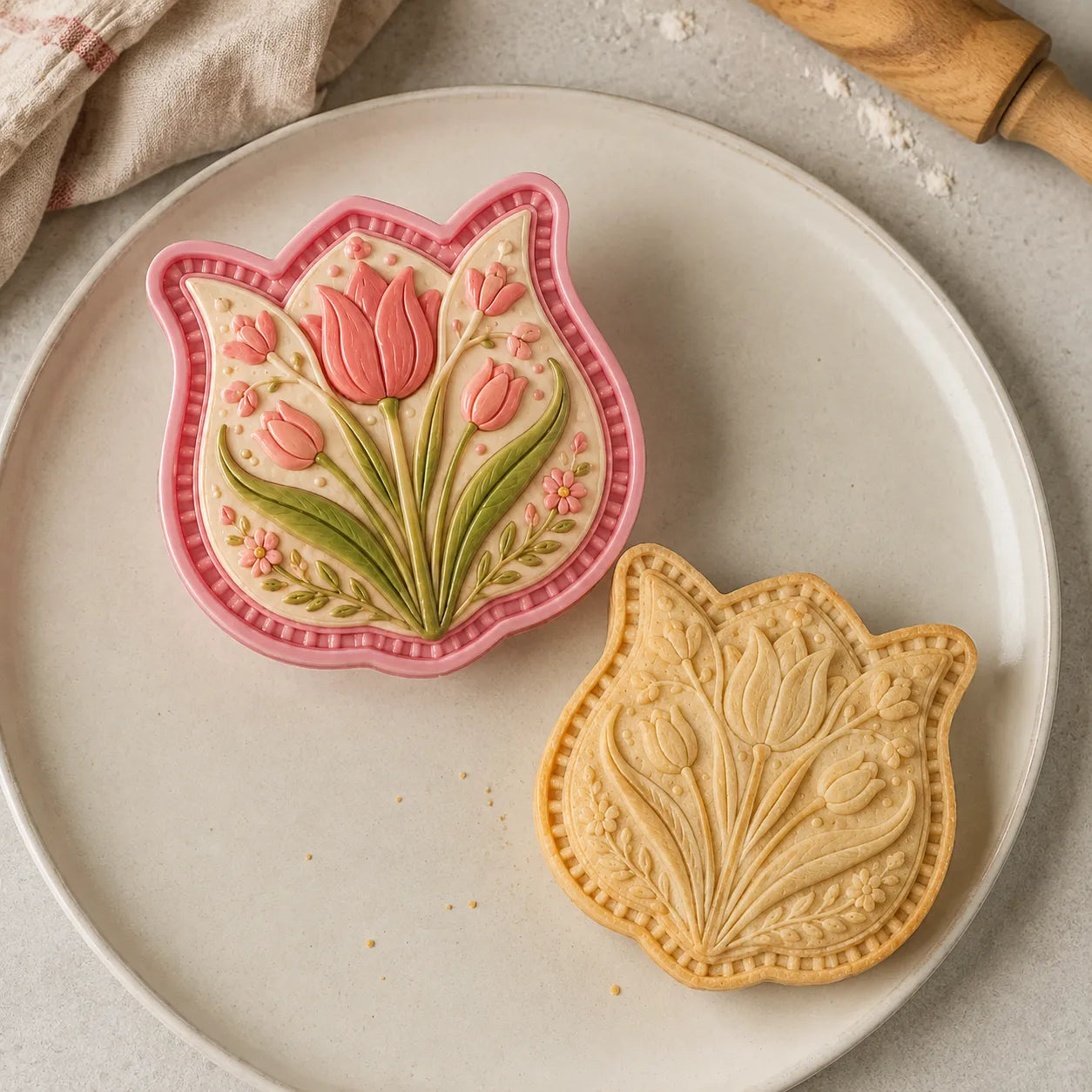 ⏳ Last Day 49% OFF – 🌸 8-Design Spring Garden Mini Pie Mold Collection | Reusable Embossed Molds for Shaping Detailed Bee, Butterfly, Ladybug, Sunflower, Cottage & More 🥧✨