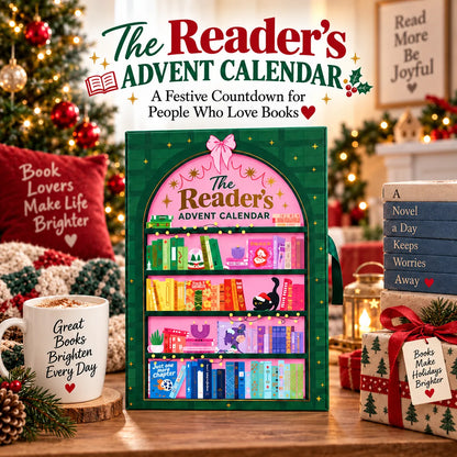 📚 🎄 The Book Lover's Advent Calendar - 🎁 A Christmas Countdown Made for People Who Love Books ❤️(📦Buy 2 Free Shipping)