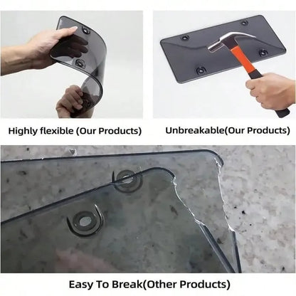 Unbreakable Smoked Plate Protector