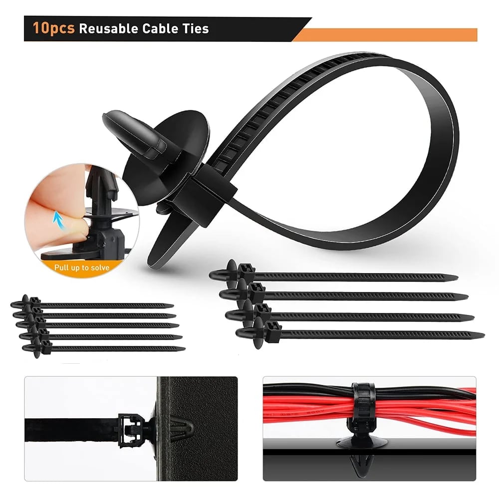 🚗 725PCS Car Push Retainer Clips & Fastener Assortment Kit
