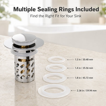 Pop-Up Sink Drain Stopper 🚿