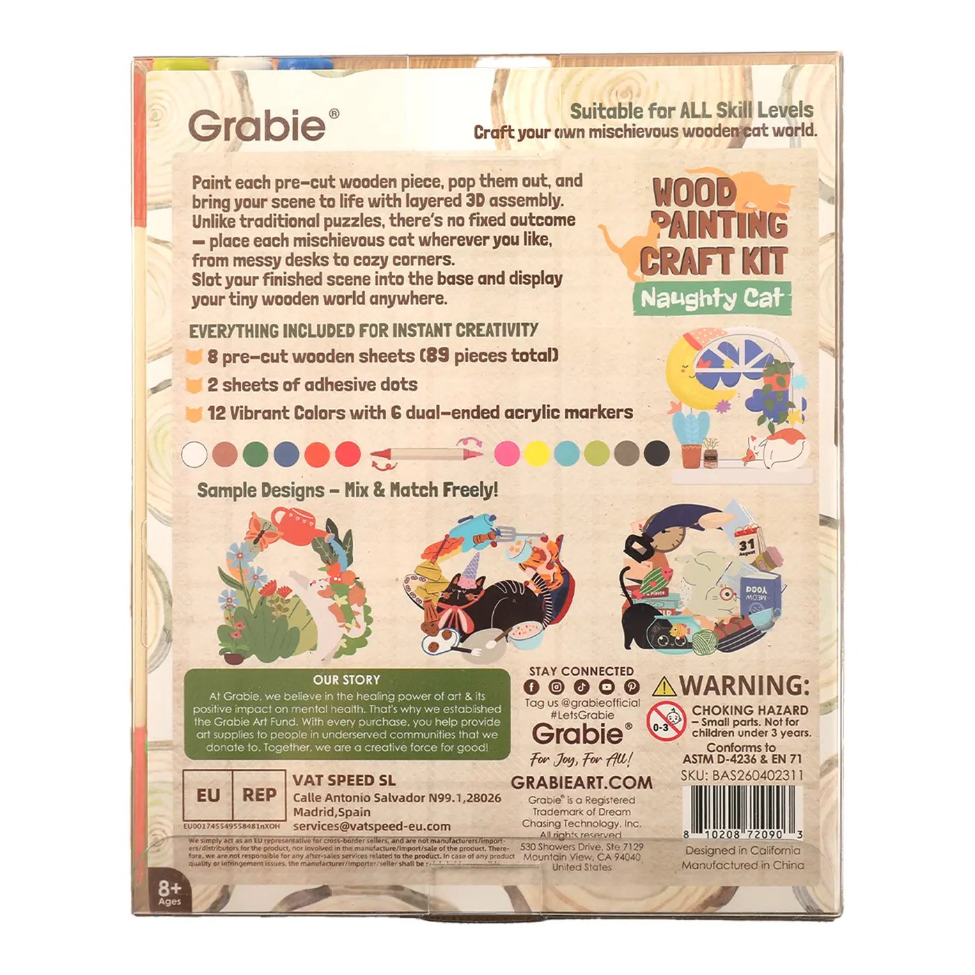 🎨Wood Painting Art Craft Kit - ✨Complete Handcraft Set with Crafting Tools(📦Buy 2 Free Shipping)