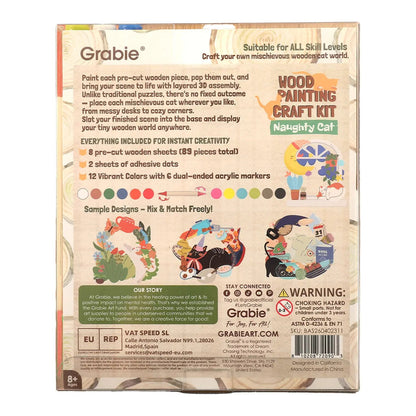🎨Wood Painting Art Craft Kit - ✨Complete Handcraft Set with Crafting Tools(📦Buy 2 Free Shipping)