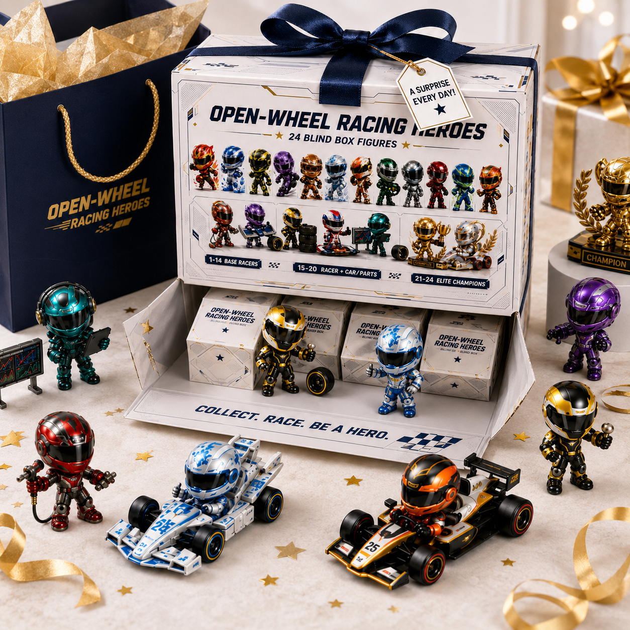 Open-Wheel Racing Heroes Advent Calendar 2026 – 24 Racing Surprises