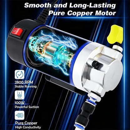 🔧 Portable Oil Transfer Pump – 12V / 24V Engine Oil Extractor