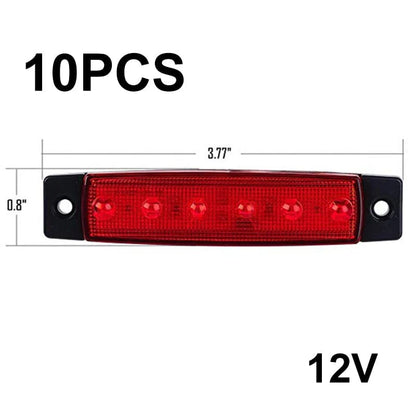 10PCS LED Side Marker Light for Trucks