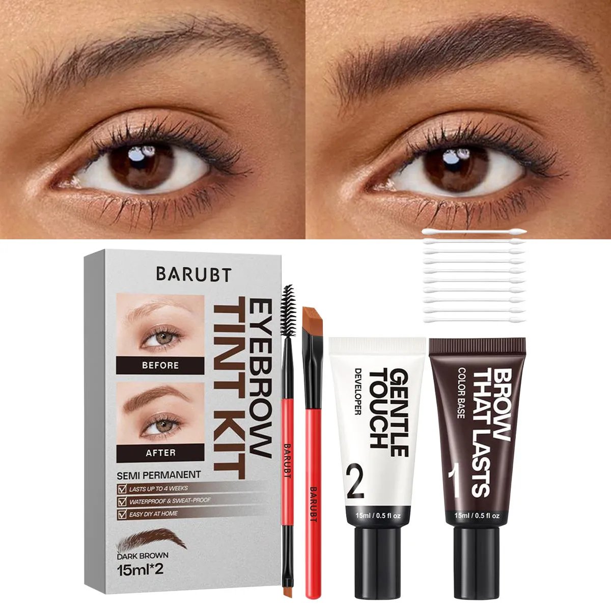 🔥HOT SALE🔥✨Semi-Permanent Eyebrow Tint Kit 🌟