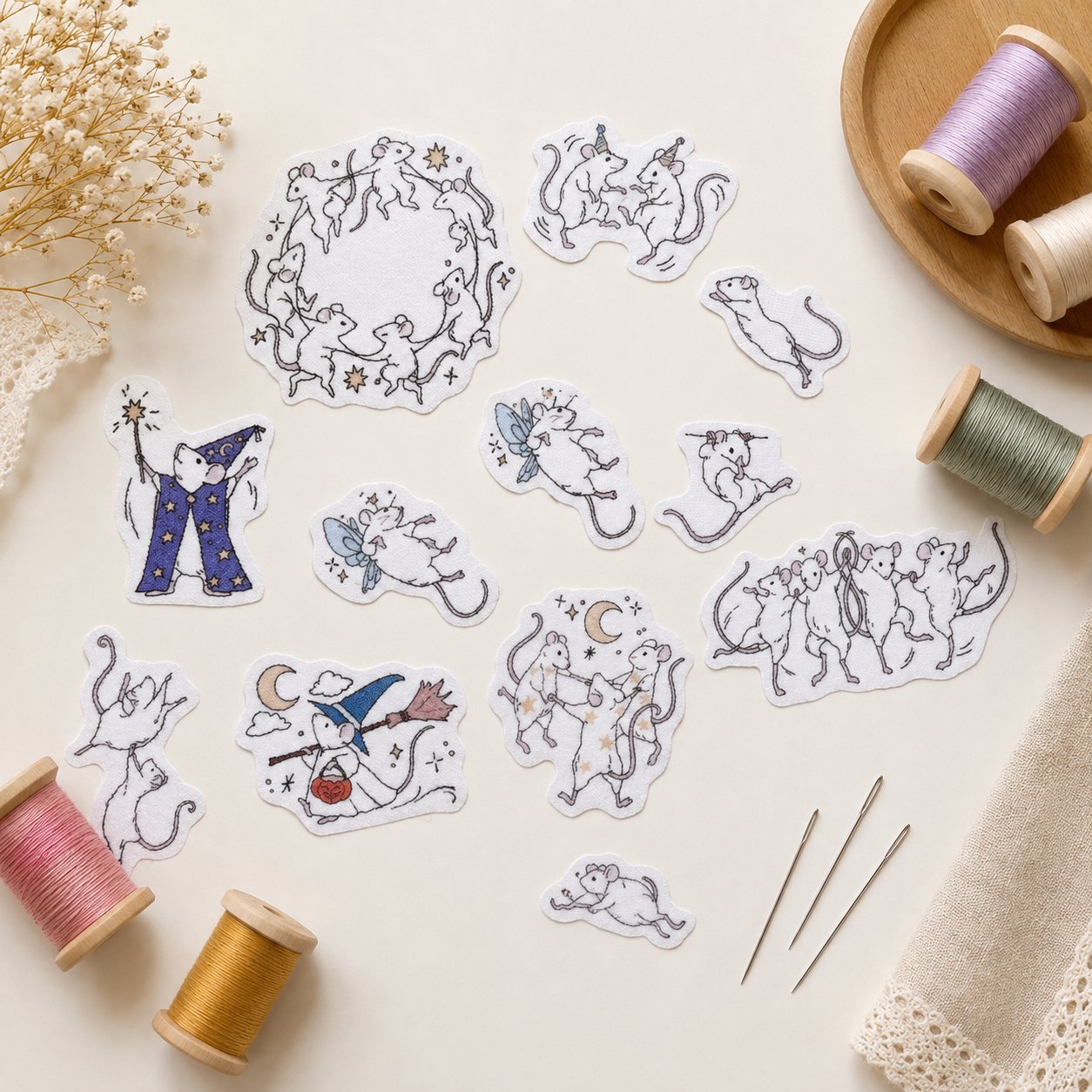 🎁LAST DAY 49% OFF-Christmas Santa Xmas Theme Patterns Embroidery Patterns - Stick & Stitch For Beginners