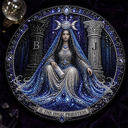 🔥 LAST DAY 49% OFF – 🔮 Premium 5D Diamond 12 Major Arcana Tarot Art Kit | Luxury Flocked Canvas with Scratch-Resistant Non-Fading Diamond Beads DIY Handmade Spiritual Decor 🌙💎✨