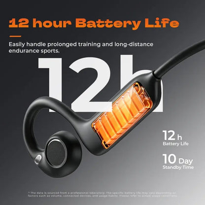 🎧 E12 Bone Conduction Open-Ear Audio Glasses with 8MP HD EIS Camera – 160+ Language AI Translation, Bluetooth Sports Headset & IP56 Waterproof Wearable for Cycling, Vlogging & Action Video