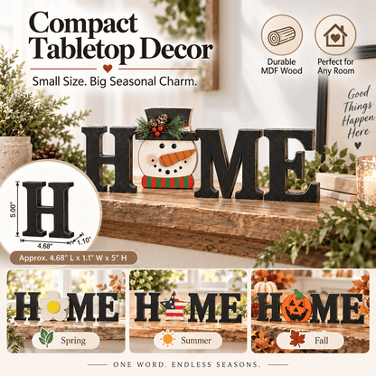 13-Piece HOME Multi Season Changeable Tabletop Decor