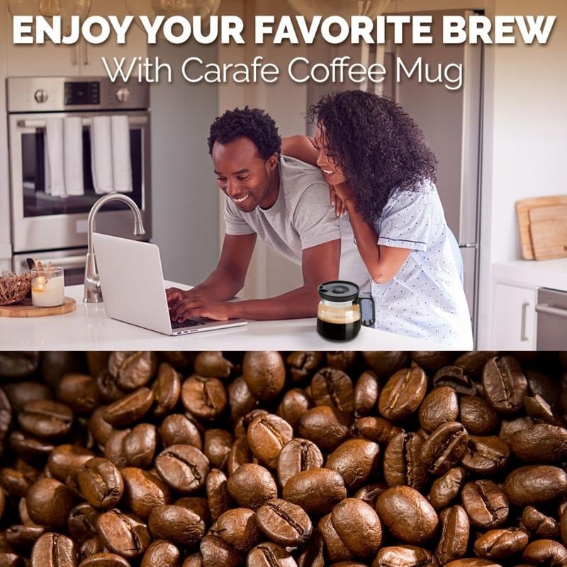 ✨HOT SALE 49% OFF☕ 16 Oz Glass Coffee Mug – Coffee Pot Style