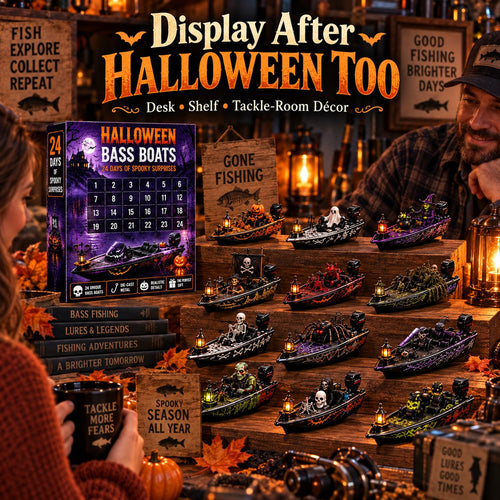 🎃 2026 Haunted Bass Boats Advent Calendar | 24 Surprises