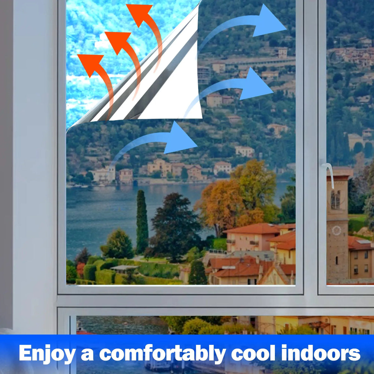 Anti-Peeping One Way Window Privacy Film | Daytime Privacy & Sun Control