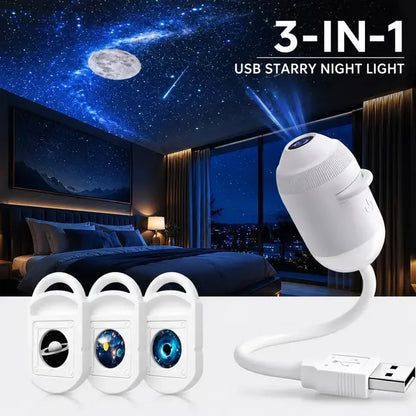 🌟 Plug-and-Play HD Star Projector