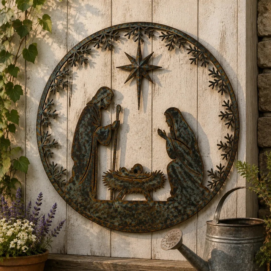 ✨Nativity Scene Christmas Wall Decor - A Beautiful Celebration of Faith, Hope & the True Meaning of Christmas