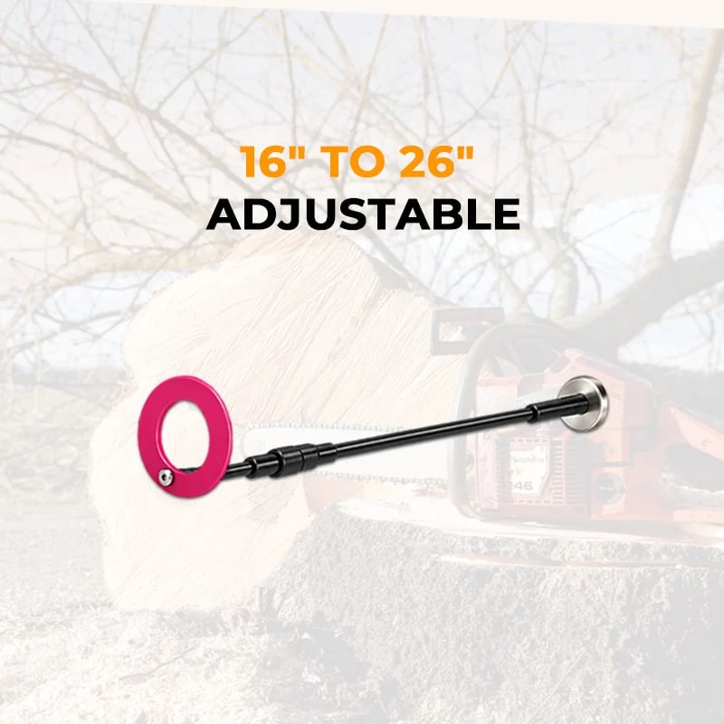 🪵 Adjustable Chainsaw Firewood Length Marker | Magnetic Guide