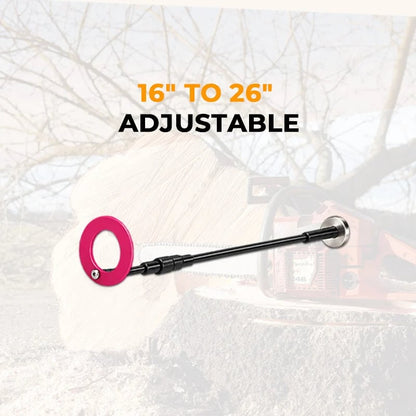 🪵 Adjustable Chainsaw Firewood Length Marker | Magnetic Guide