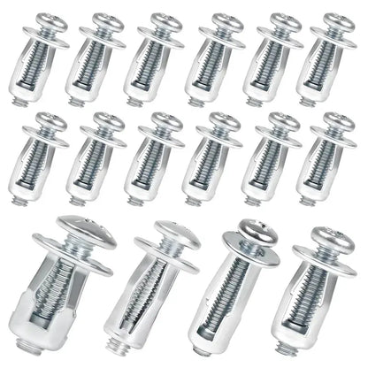 🔥 Petal Expansion Rivet Nut Set – 30/90PCS M4/M5/M6 Hollow Panel Threaded Anchors