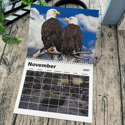 Jackie & Shadow 2027 Bald Eagle Wall Calendar