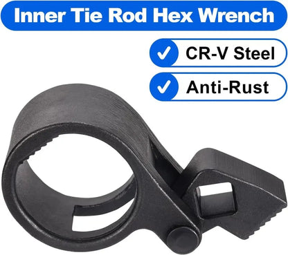 💥Flash Sale 40% OFF🔥 | 27–42mm Inner Tie Rod Wrench Heavy-Duty Cr-Mo Steel Tool