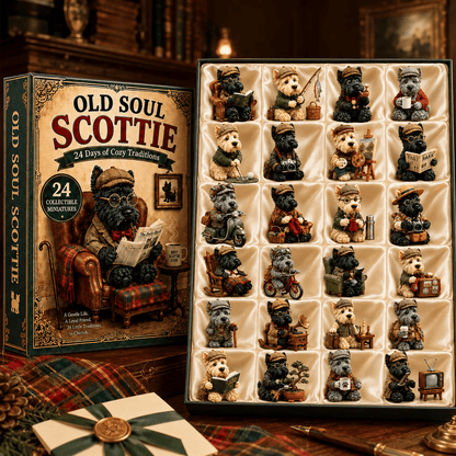 Old Soul Scottie Advent Calendar – 24 Scottish Terrier Miniatures