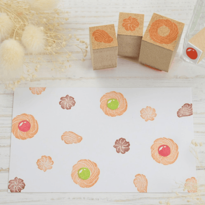 🌿 Mix & Match Wood-Mounted Craft Stamps ✨