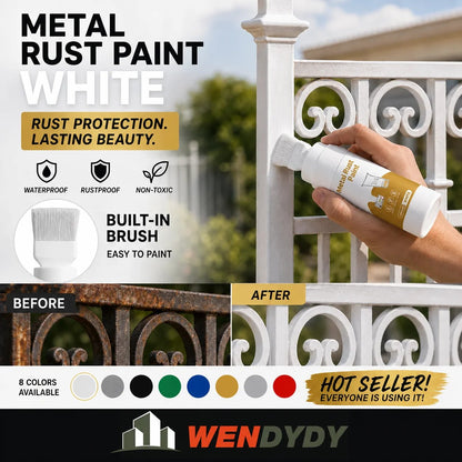 🔥HOT SALE🔥✨New Arrival✨🖌️🏠Water-Based Metallic Silver Paint with Built-in Brush💥👍