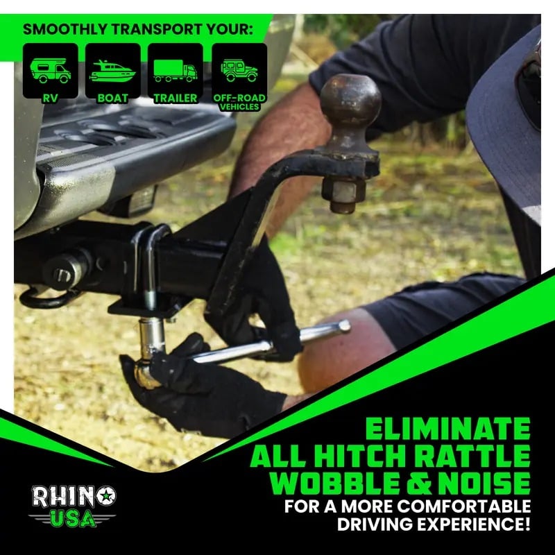 🔥LAST DAY 50% OFF - 🚗🛠️Anti-Rattle Hitch Tightener & Stabilizer