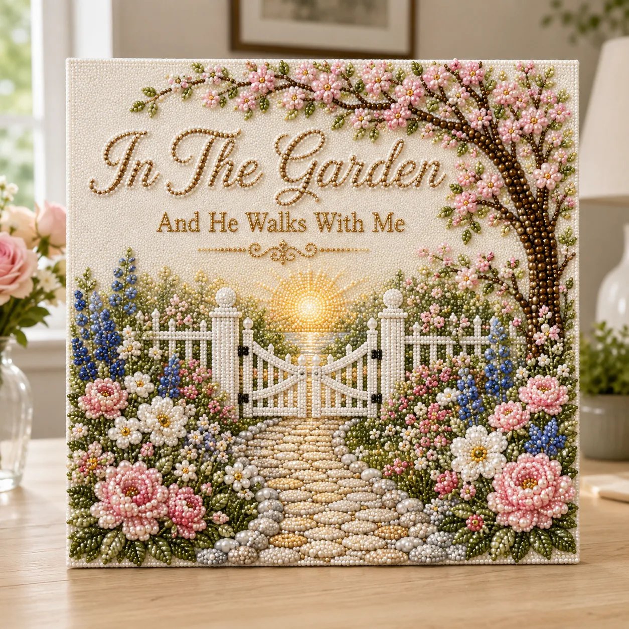 ⏳ Last Day 49% OFF – ✝️ Beginner-Friendly Sacred Hymn Pearl Art Kit Collection | Luxury Christian Hymn Artwork with Scratch-Resistant Non-Fading Pearl Beads DIY Faith-Inspired Decor 🙏✨